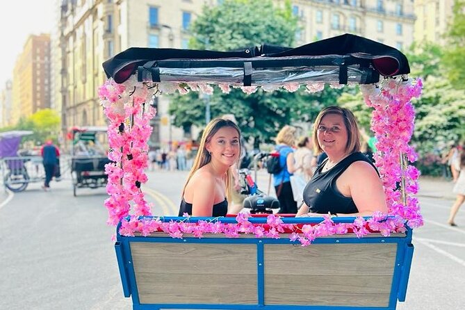 NYC Central Park Guided Pedicab Tour - 1 Hour - Guest Reviews and Ratings