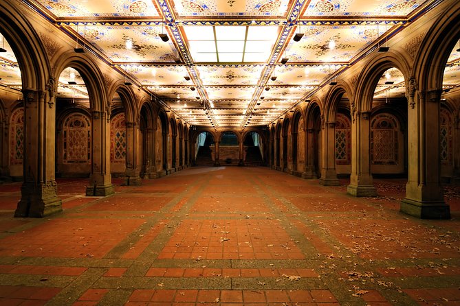 NYC Central Park Night Time Photography Tour - Bethesda Fountain at Night