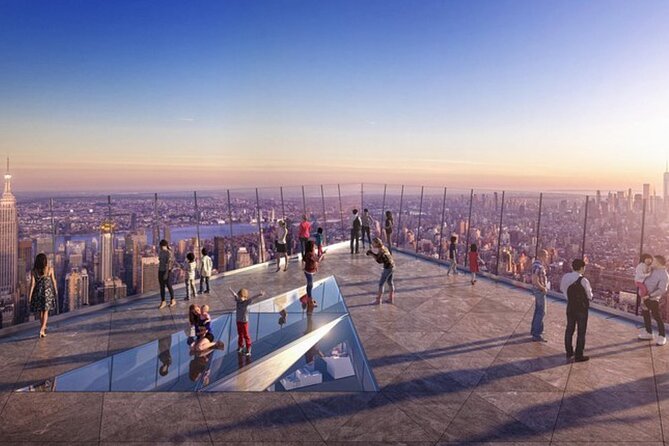 NYC: Edge Observation Deck St Patricks Cathedral & 60 Min Cruise - Edge Observation Deck
