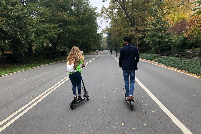 NYC Electric Scooter Rental - Exploring Central Park With E-Scooters