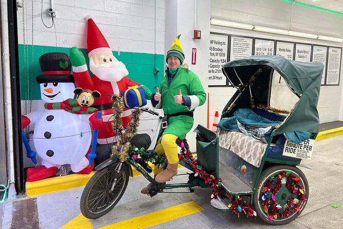 NYC Holiday Lights and Magic Pedicab Tour - Whats Included in Your Tour