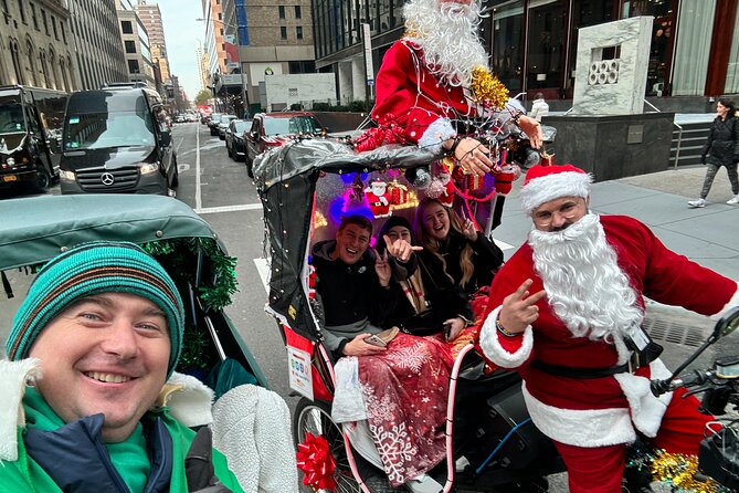 NYC Holiday Lights and Magic Pedicab Tour - Customer Reviews and Ratings