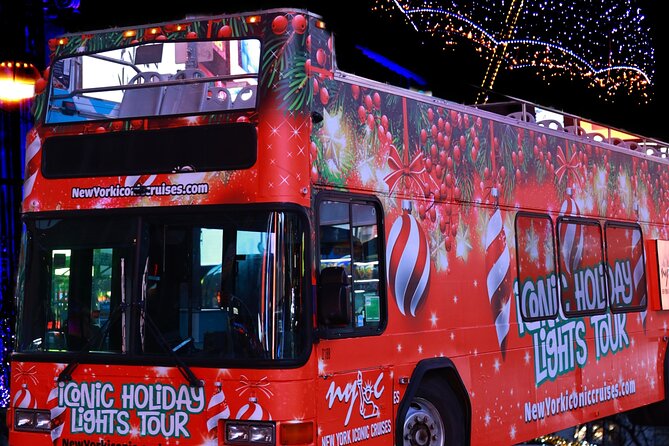 NYC Holiday Lights Christmas Sightseeing Bus Tour With Gifts - Tour Inclusions and Accessibility