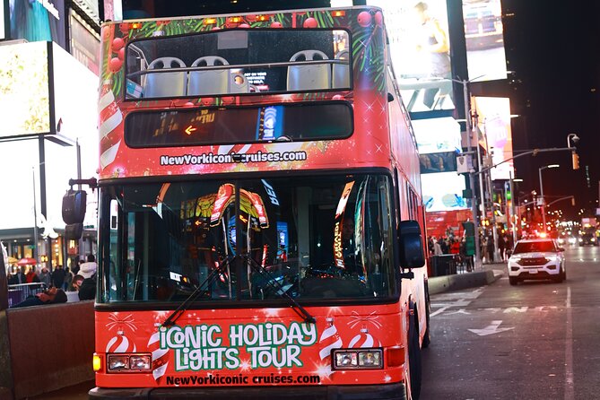NYC Holiday Lights Christmas Sightseeing Bus Tour With Gifts - Tour Highlights and Experiences