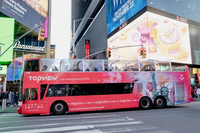NYC Hop-On Hop-Off Bus Tour & Statue of Liberty Cruise 48-120Hr - Access Information