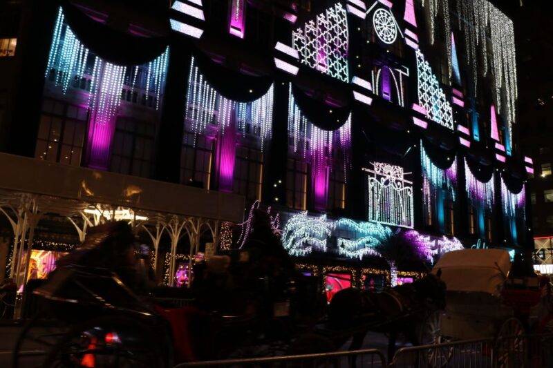 NYC: Magical Christmas Lights Carriage Ride (Up to 4 Adults) - Key Points