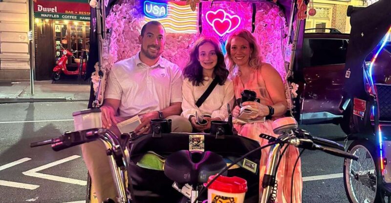 NYC: Rockettes Christmas Spectacular Pedicab Rides - Key Points