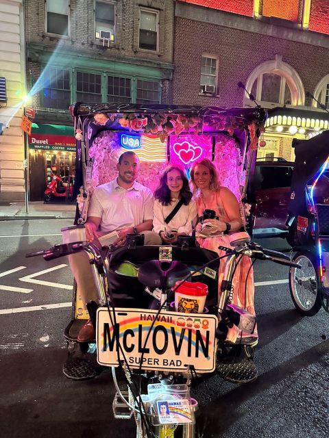 NYC: Rockettes Christmas Spectacular Pedicab Rides - Itinerary Highlights