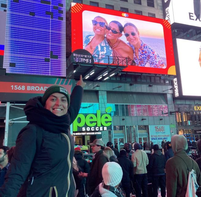 NYC: See Yourself on a Times Square Billboard for 24 Hours - Ticket Information