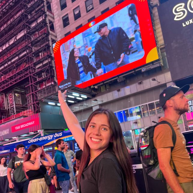 NYC: See Yourself on a Times Square Billboard for 24 Hours - Capturing Unforgettable Moments