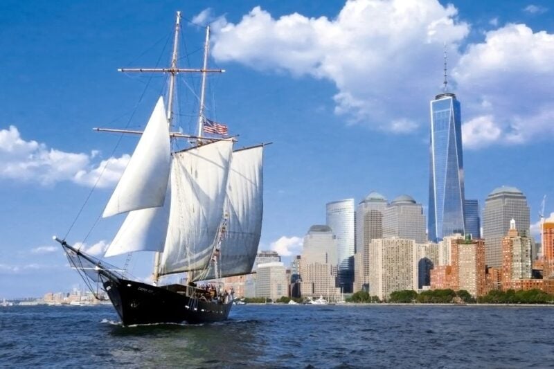 Nyc: Statue of Liberty Day Sail With Onboard Bar - Clipper City Vessel