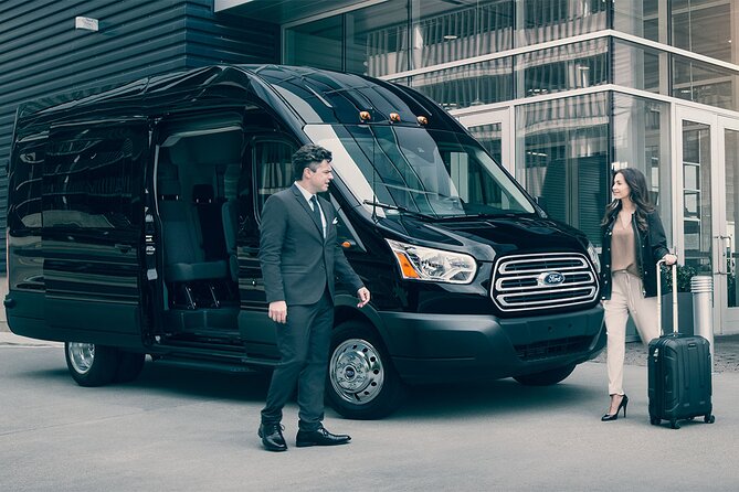 NYC VIP Private Luxury Departure Ride via Stretch Limousine, Van, Sedan or SUV - Pricing and Fees