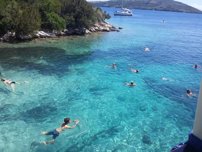 NYDRI: Wooden Boat Cruise to Meganisi & Scorpio - Lefkada - Inclusions and Amenities