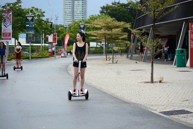 O-Ride Singapore Marina Bay Sands Mini Segway Tour - Riding a Mini Segway