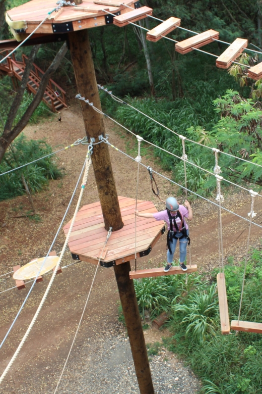 Oahu: Coral Crater Aerial Challenge Course - Course Experience