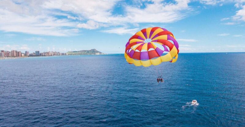 Oahu: Deluxe Diamond Head Hike and Sunrise Parasail - Key Points