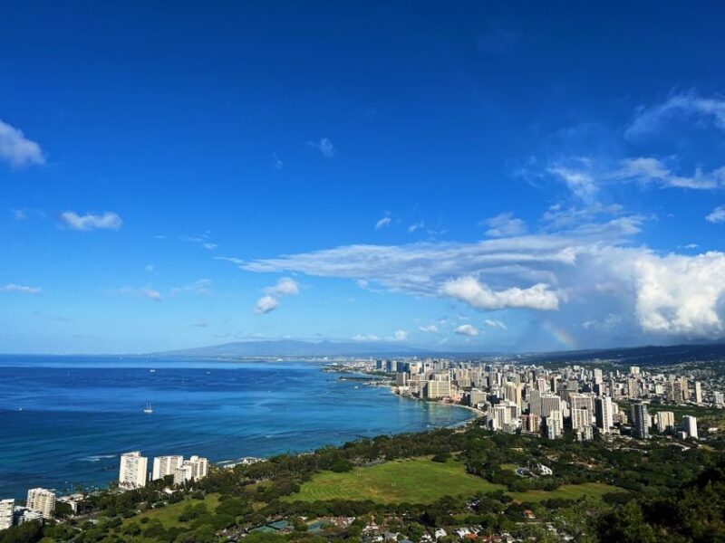 Oahu: Diamond Head Crater Trailhead Transfer & Entry Fee - Key Points