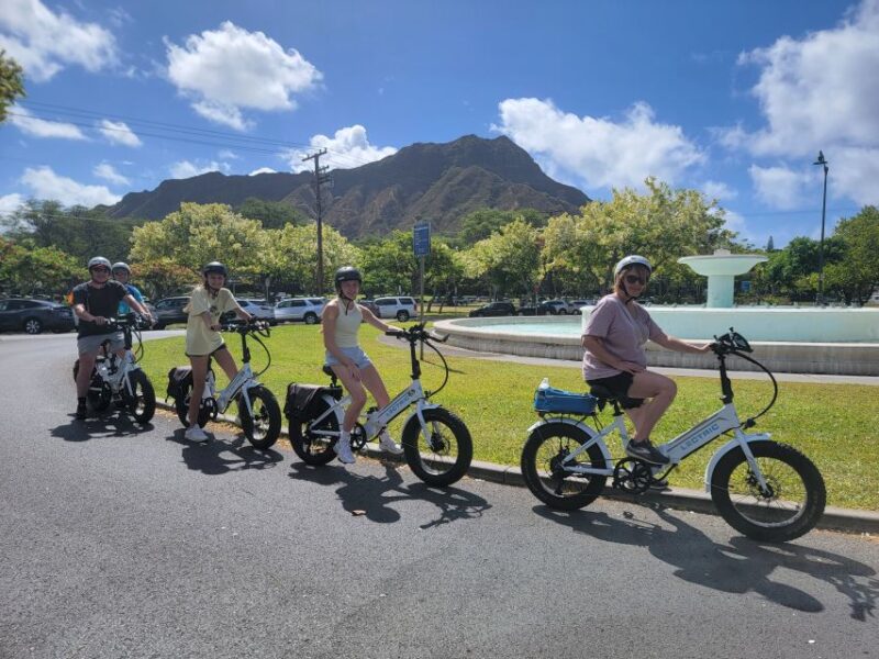 Oahu: Honolulu E-Bike Ride and Diamond Head Hike - Tour Details