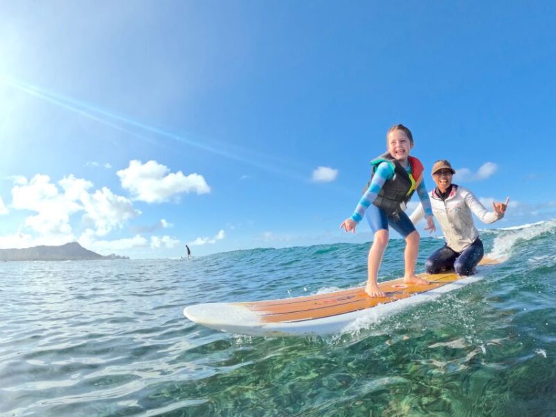 Oahu: Kids Surfing Lesson in Waikiki Beach (up to 12) - Lesson Duration and Price