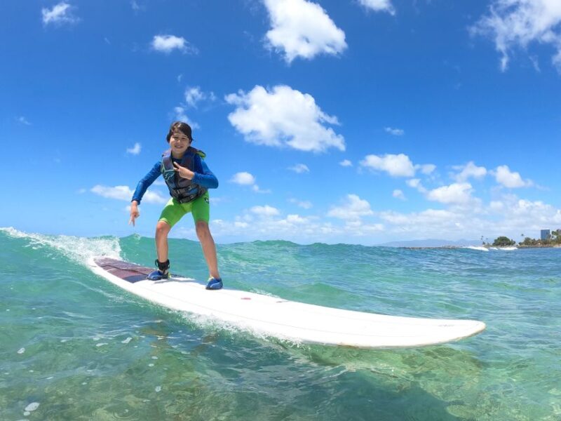 Oahu: Kids Surfing Lesson in Waikiki Beach (up to 12) - Cancellation and Availability