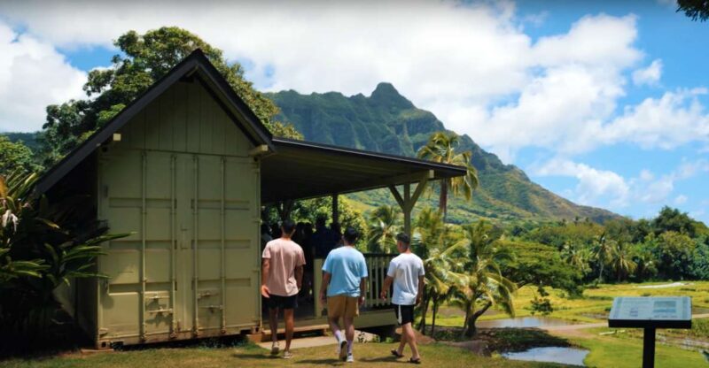 Oahu: Kualoa Farm and Secret Island Tour by Trolley - Guided Experience Details