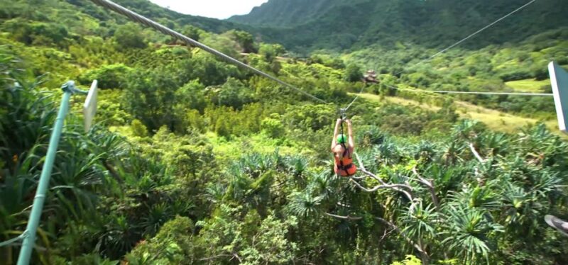 Oahu: Kualoa Jurassic Valley Zipline Tour - Highlights and Features