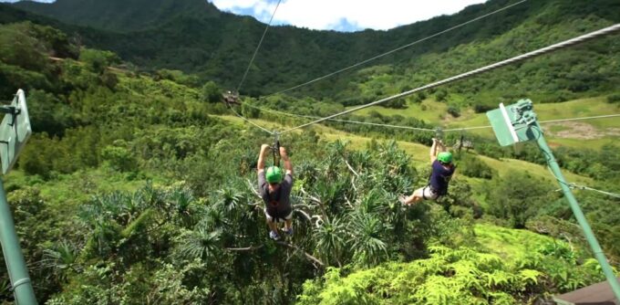 Oahu: Kualoa Jurassic Valley Zipline Tour - Unique Experiences