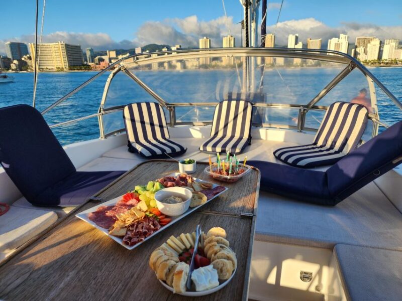 Oahu: Luxury 50 Catamaran Cruise With Snorkeling and Sunset - Amenities and Inclusions