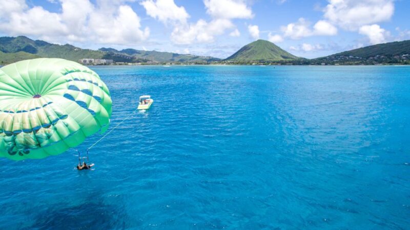 Oahu: Parasail on Maunalua Bay With Diamond Head Views - Flight Options