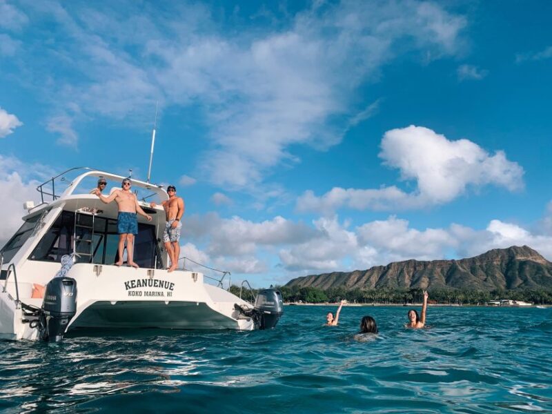 Oahu: Private Catamaran Sunset Cruise & Optional Snorkeling - Included Amenities