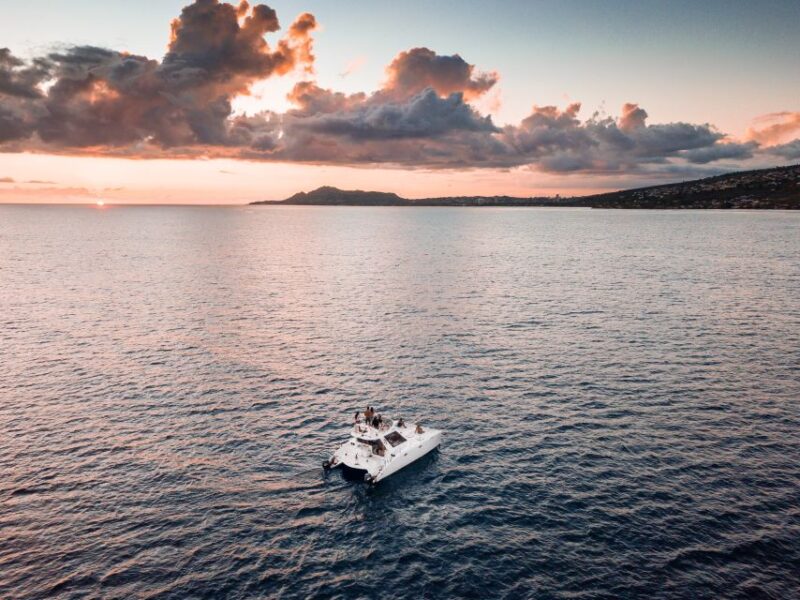 Oahu: Private Catamaran Sunset Cruise & Optional Snorkeling - Meeting Point and Accessibility
