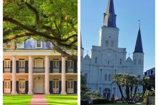 Oak Alley Plantation and 3-Hour New Orleans City/Cemetery Tour - Tour Inclusions