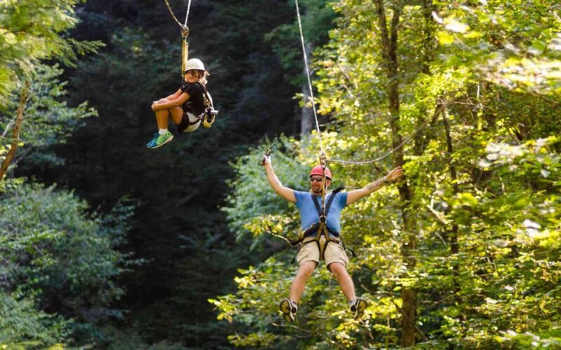 Oak Hill: Zipline Tour in New River Gorge National Park - Itinerary
