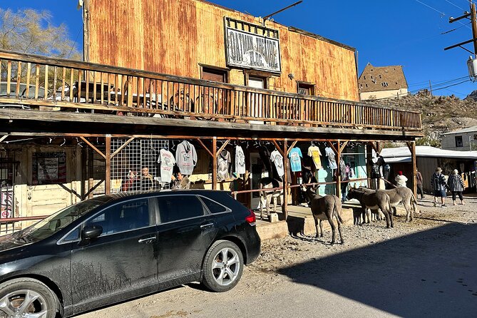 Oatman Mining Camp, Burros, Scenic RT 66 Direct From Las Vegas - Encounters With Roaming Burros