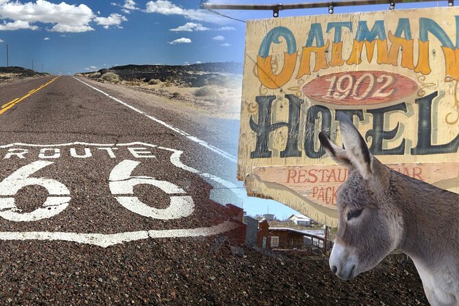 Oatman – Old Western Town RT66 Museum Black Mountain Scenic Drive - Oatman – Old Western Town