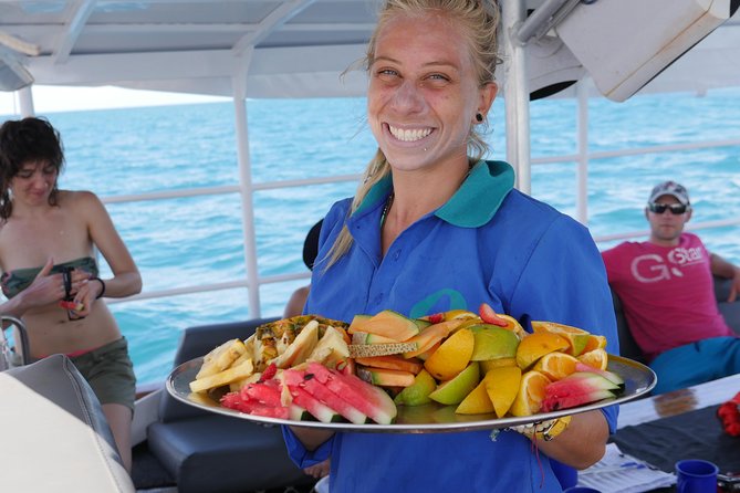 Ocean Free Green Island and Great Barrier Reef Snorkel Cruise - Sailing to Green Island