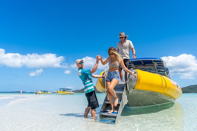 Ocean Rafting: Whitehaven Beach, Snorkelling & Hill Inlet Lookout - National Park Walks