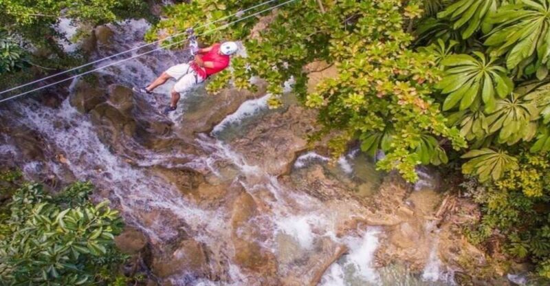 Ocho Rio: Dunns River Falls, Rafting, Horses & Ziplines Tour - Included Activities