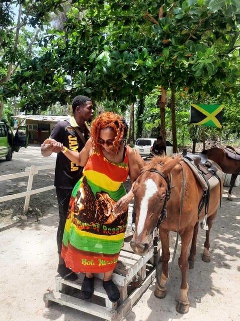 Ocho Rios : Bamboo River Rafting and HorseBack Riding - Itinerary and Transportation