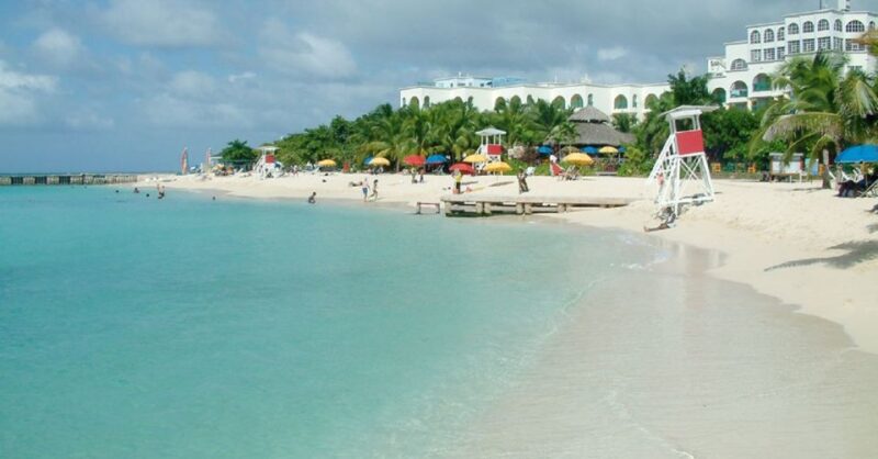 Ocho Rios: Dunns River Falls and Bamboo Blu Beach Club - Explore Island Gully Falls & Blue Hole