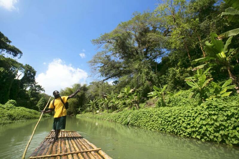Ocho Rios: Horseback Riding in the Ocean and Bamboo Rafting - Key Points