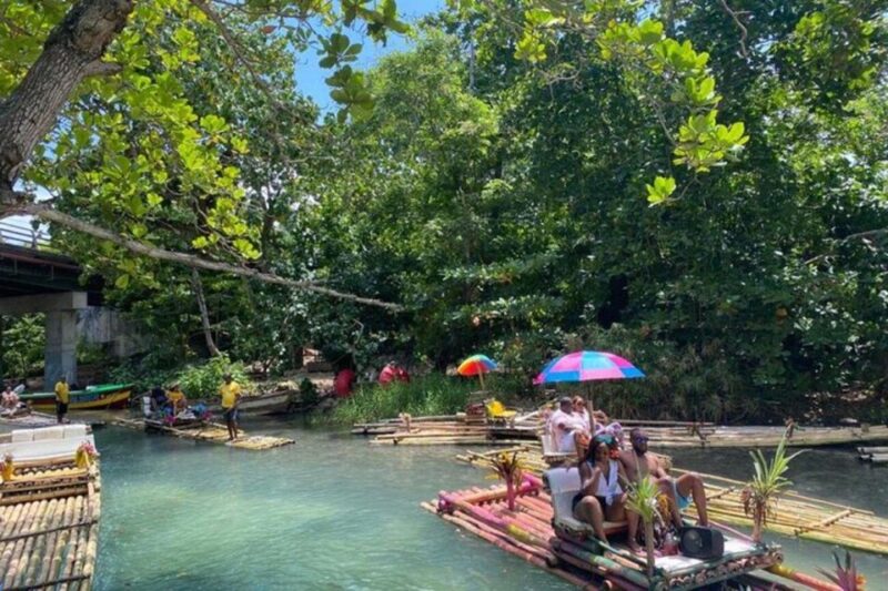 Ocho Rios: Horseback Riding in the Ocean & Bamboo Rafting - Itinerary Highlights