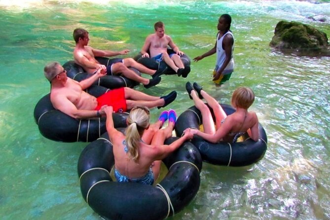 Ocho Rios Water Action Package (Blue Hole, Tubing & Dunns River) - Conquering Dunns River Falls