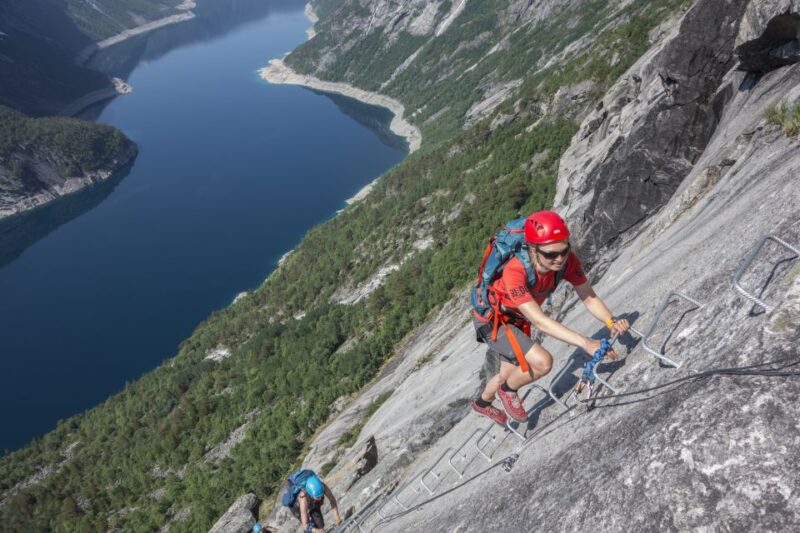 Odda: Full-Day Trolltunga Hiking, and Climbing Tour - Included Amenities