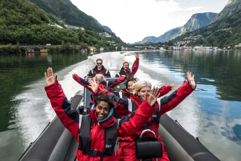Odda: RIB Boat Tour on the Hardangerfjord - Exploring Hardangerfjords Natural Beauty