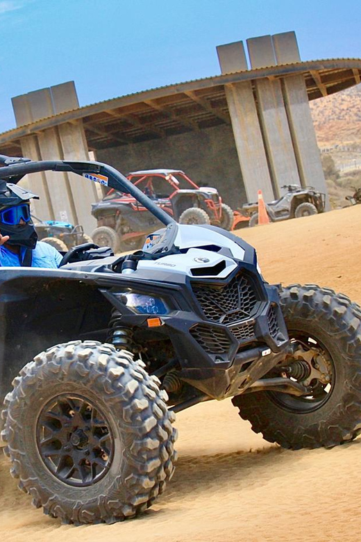 Off Road Double Racer Drive Across Desert, Dunes, and Beach! - Key Points
