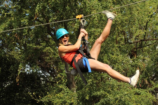 Off-Road Side-by-Side ATV & 3 Ziplines Adventure - Zipline Experience