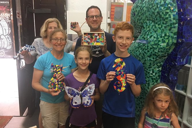 Offer: Be Gaudí Mosaic Class Barcelona for Families (Max 4 Pax) - Group Size and Age Restrictions