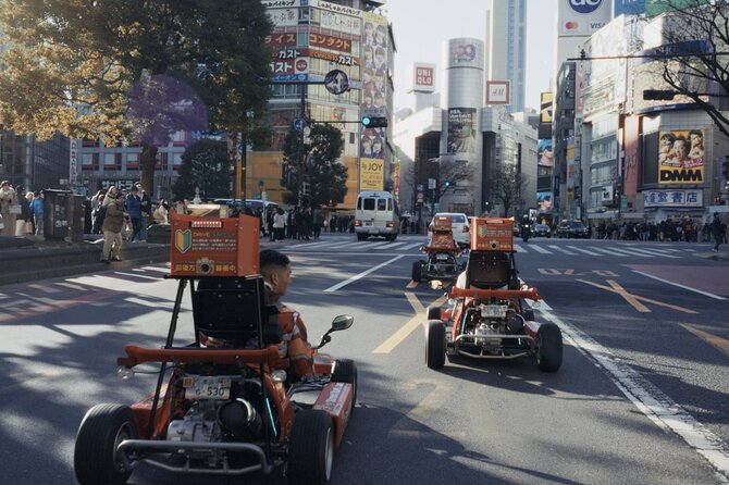 Official Street Go-Kart in Shibuya Annex - Driving Through Shibuyas Streets