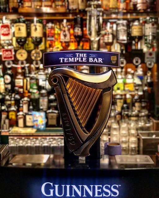 Official Temple Bar Dublin City Walking Tour With Guinness - Key Points